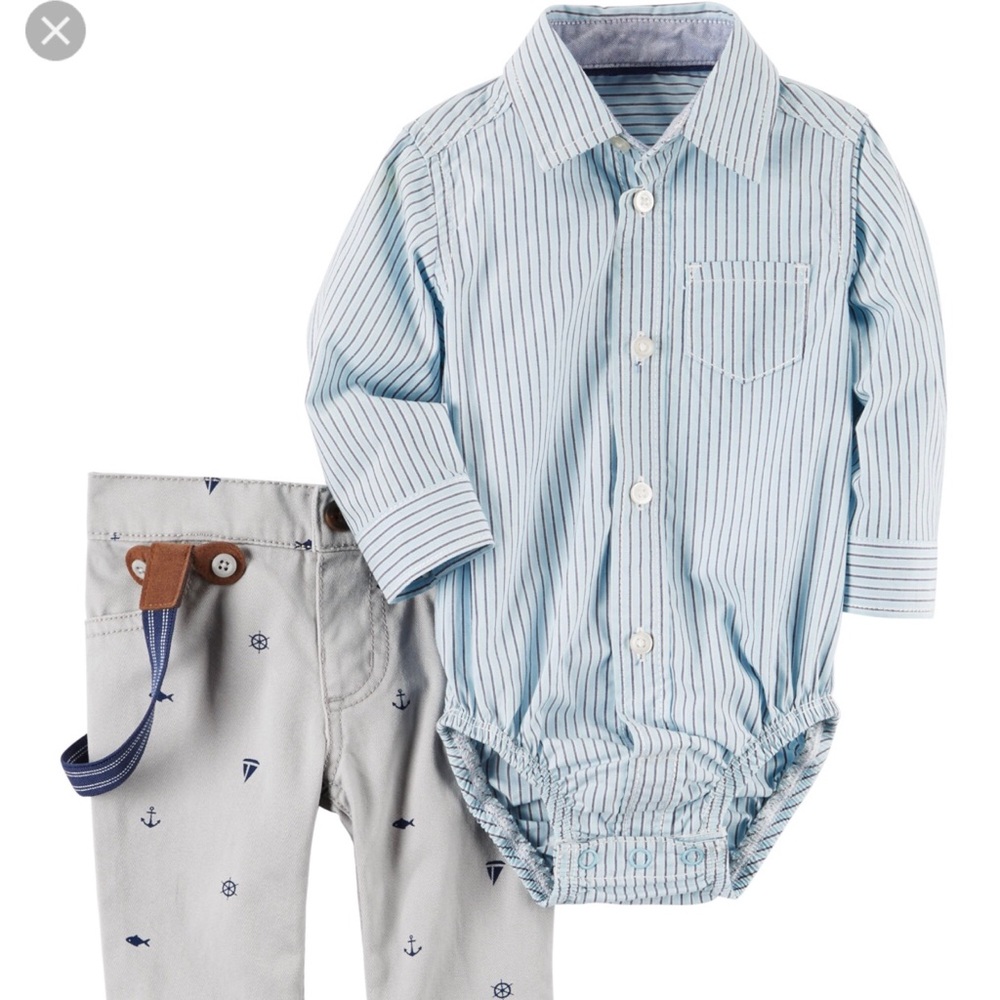š¼Carterās suspenders set!!š£ - Picture 1 of 6